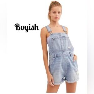 Boyish Brand overall shorts